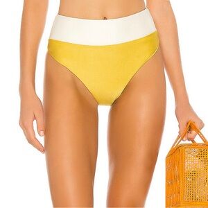 Tularosa Mack Bottom in Chartreuse & Ivory